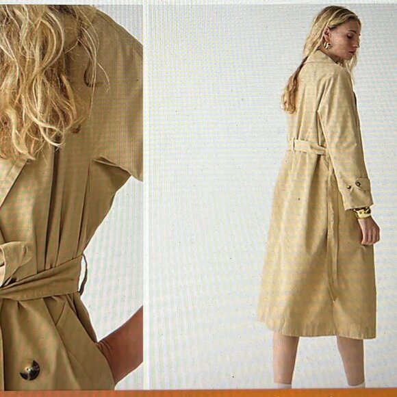 J.Crew Relaxed Heritage Trench Chino NWT Size M. - Picture 7 of 7